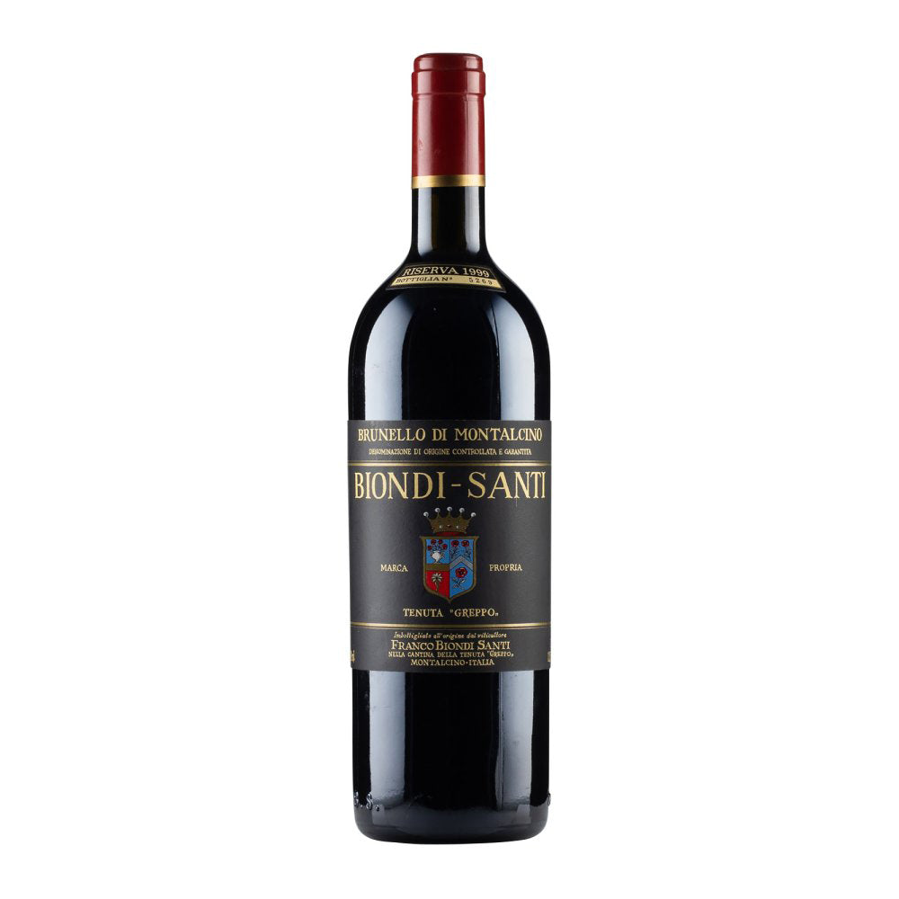 1999 Brunello di Montalcino Riserva Second release, Biondi-Santi