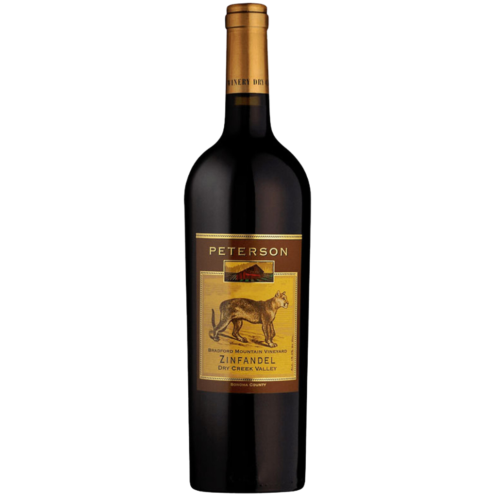 2016 Zinfandel, Bradford Mountain Estate Vineyard, Peterson Winery