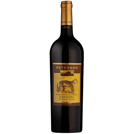 2016 Zinfandel, Bradford Mountain Estate Vineyard, Peterson Winery