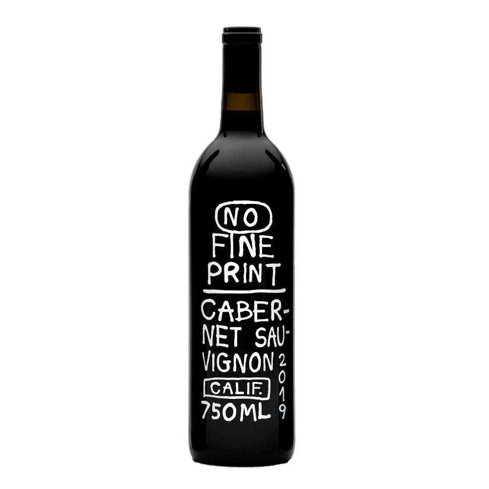 2019 Cabernet Sauvignon, No Fine Print