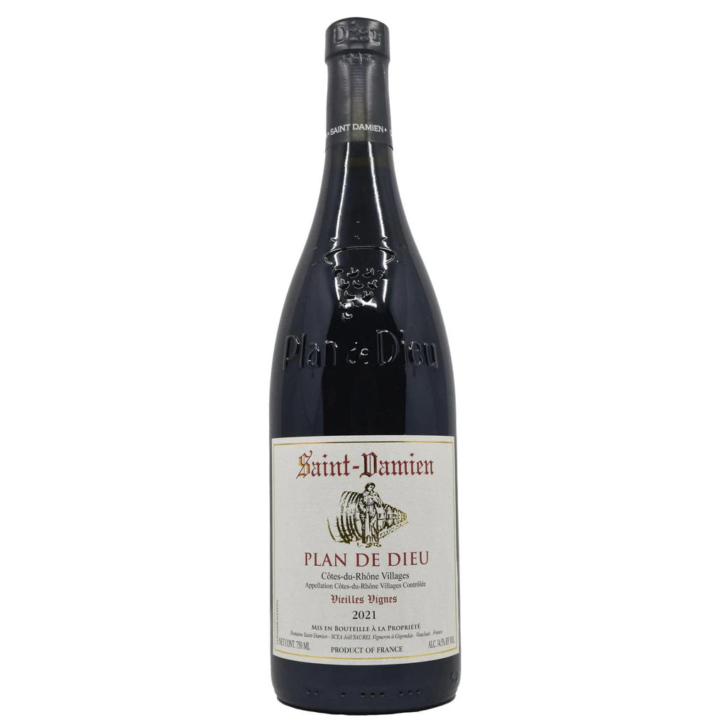 2021 Côtes du Rhône Villages Plan de Dieu Vielles Vignes, Domaine Saint-Damien