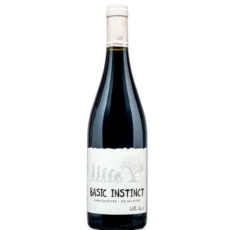 2021 'Basic Instinct' Rouge, Sans Sulfites, Villa Noria