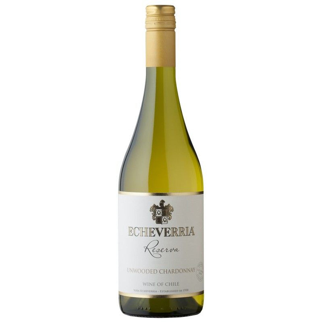 2022 Unwooded Chardonnay Reserva, Valle de Curicó, Viña Echeverría