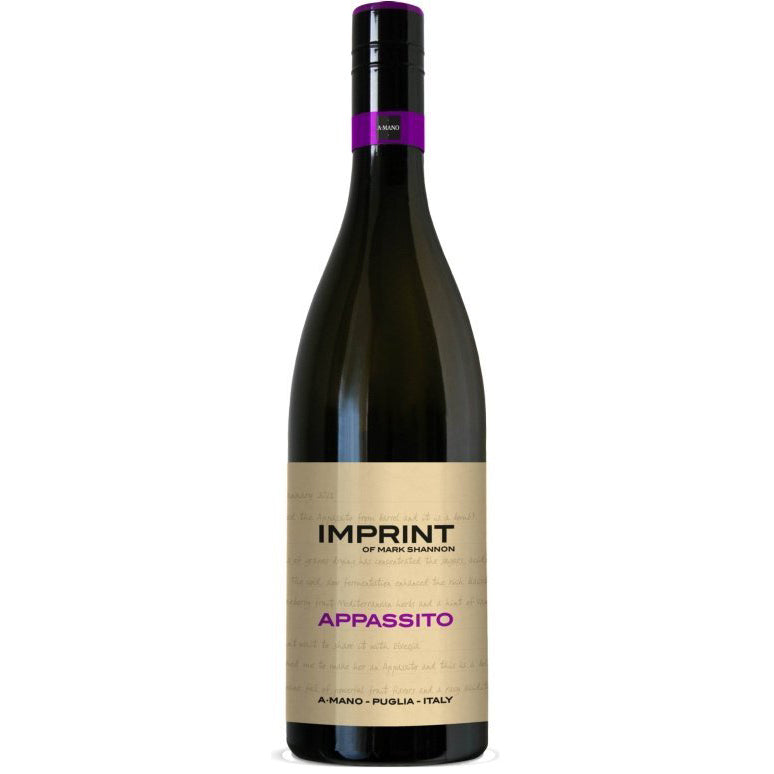 2022 `Imprint` Primitivo Appassito, A Mano