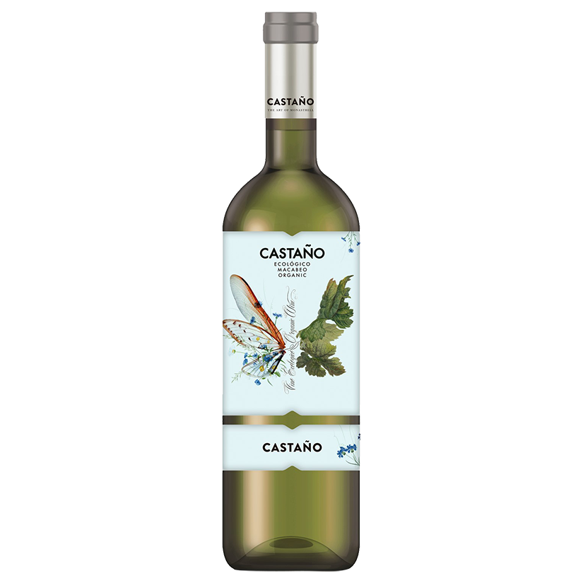 2023 Organic Macabeo, Familia Castaño